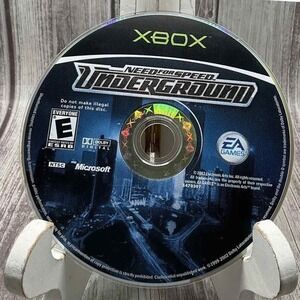 Need for Speed Underground Microsoft Xbox 2003 EA Games‎ Racing Video Game Disc